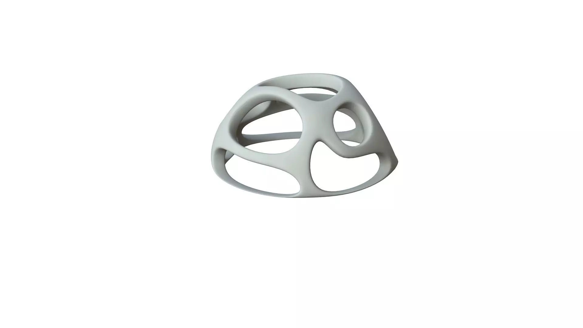 SciFi Cube Object No 43895 Low Poly Shape Low-poly 3D model_0