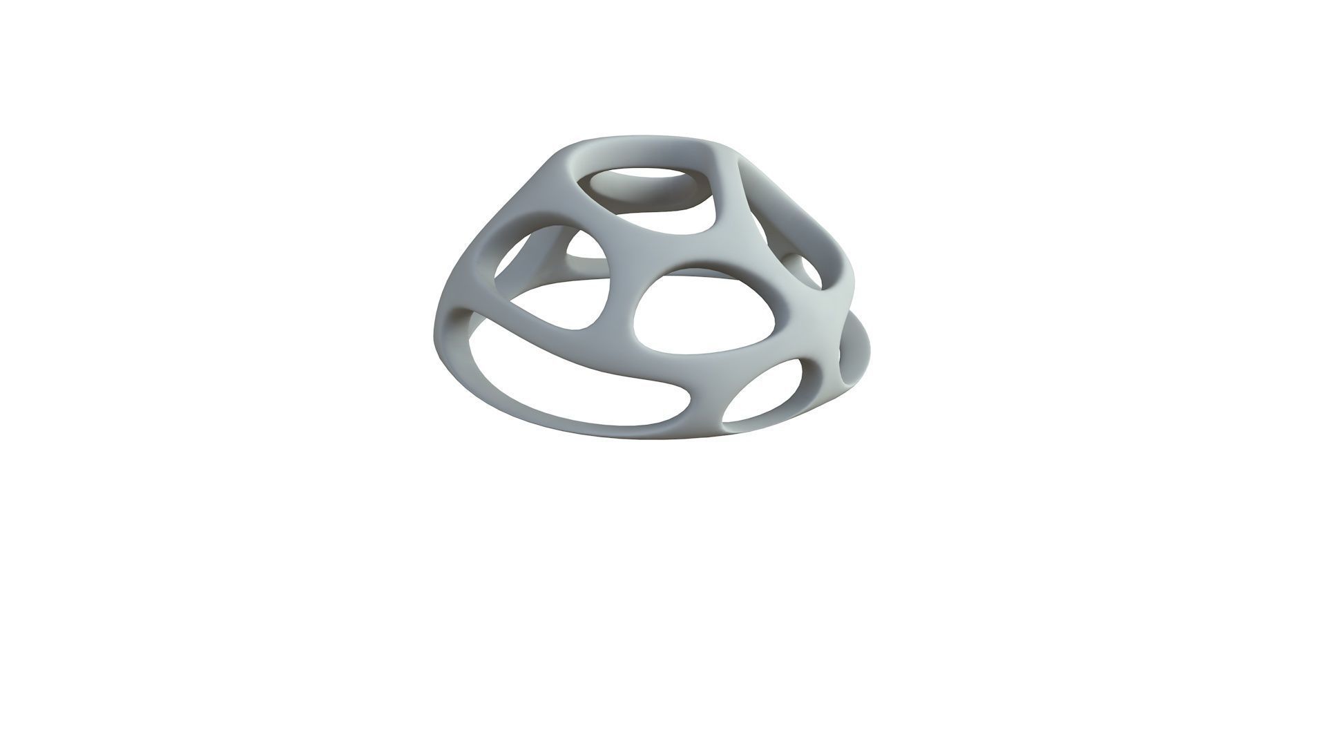 SciFi Cube Object No 43895 Low Poly Shape Low-poly 3D model_5