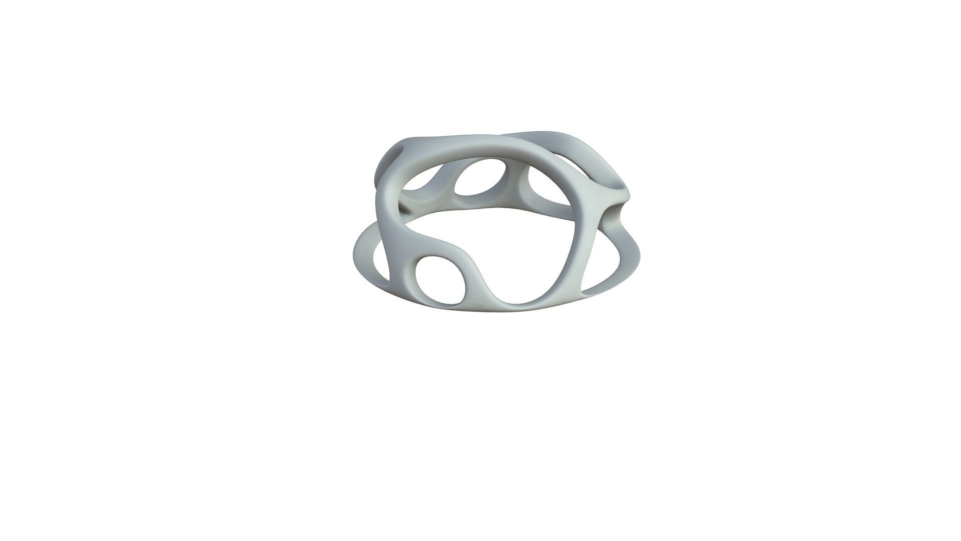 SciFi Cube Object No 43748 Low Poly Shape Low-poly 3D model_4