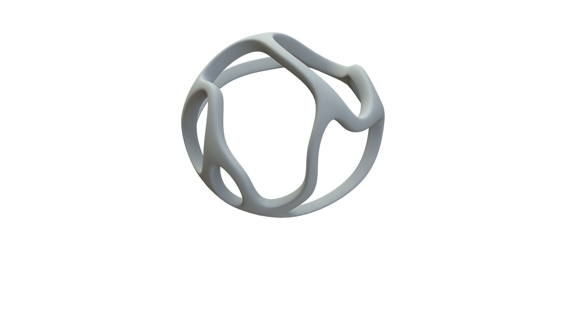 SciFi Cube Object No 43748 Low Poly Shape Low-poly 3D model_10