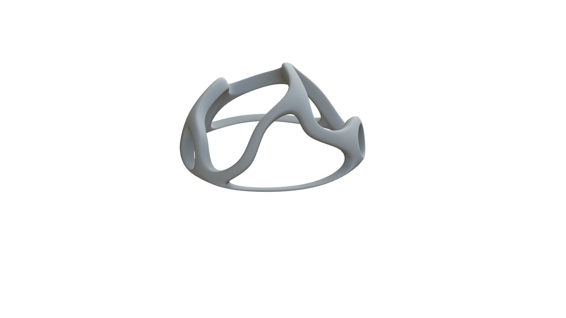 SciFi Cube Object No 43748 Low Poly Shape Low-poly 3D model_8