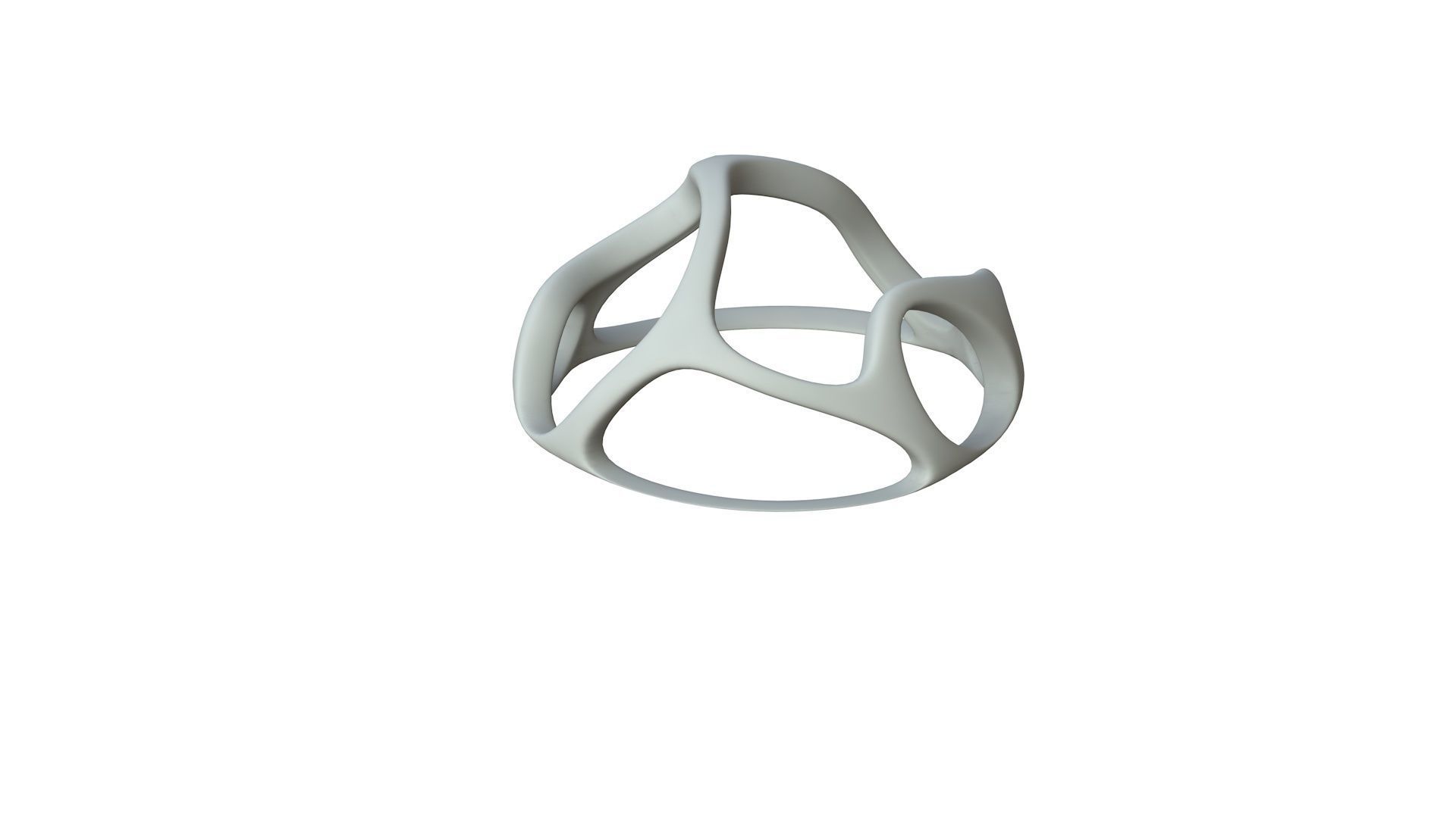 SciFi Cube Object No 43748 Low Poly Shape Low-poly 3D model_2