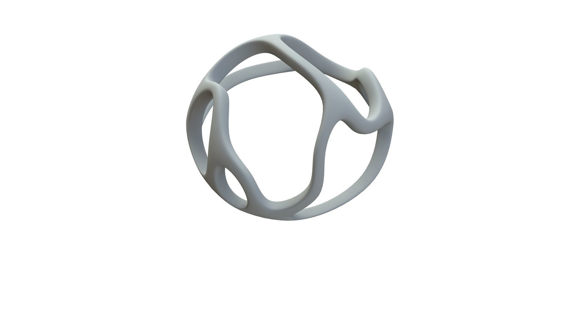 SciFi Cube Object No 43748 Low Poly Shape Low-poly 3D model_16