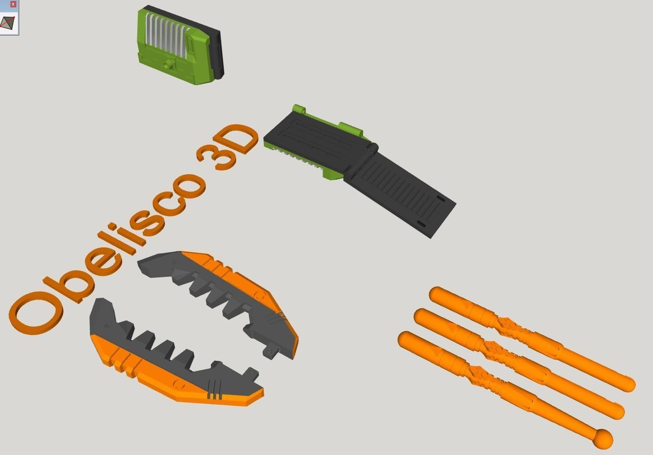 TRANSFORMERS ARMADA MEGATRON REPLACEMENT 3D print model_5