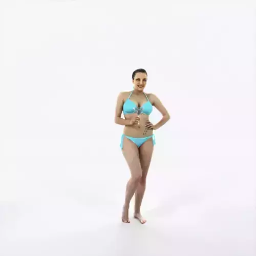 Dream 04M Beach Listening Martini Sports Woman