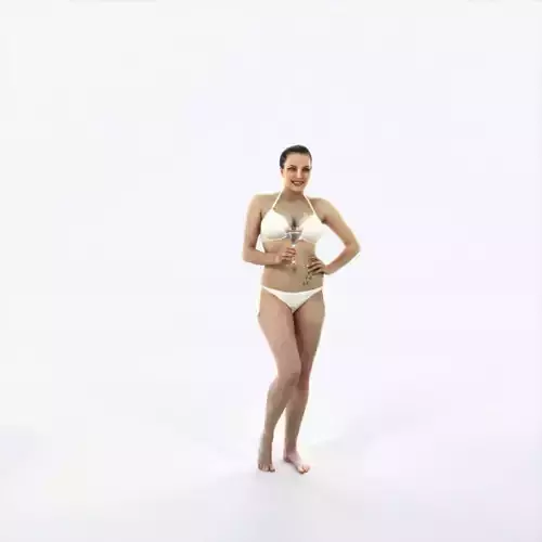 Dream 04D Beach Listening Martini Sports Woman