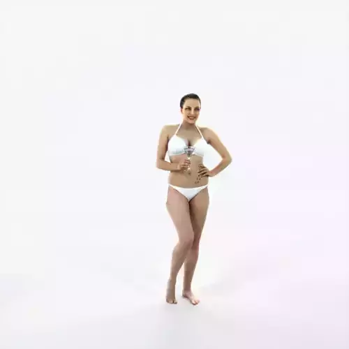 Dream 04C Beach Listening Martini Sports Woman