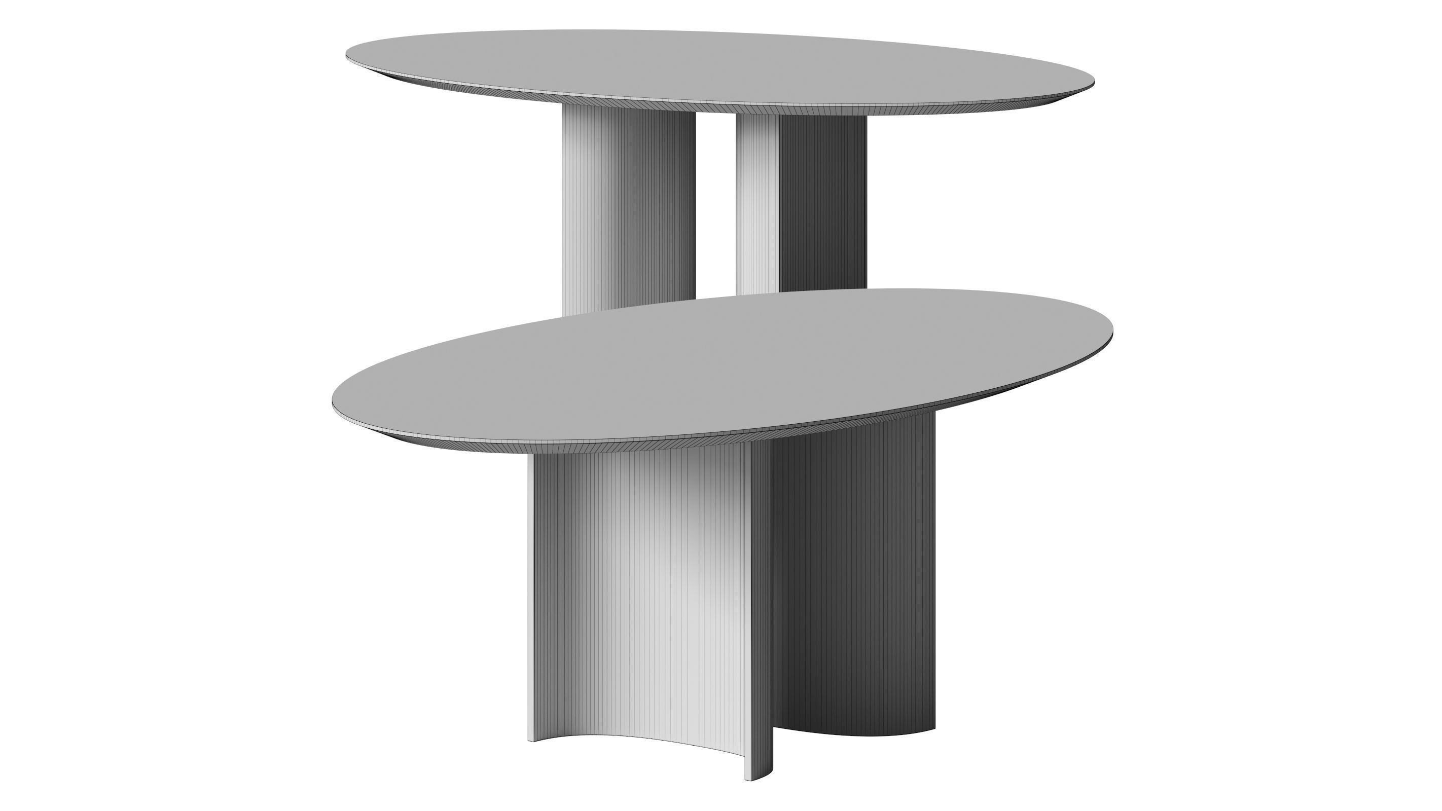 Porro - Jeff dining table 3D model_2