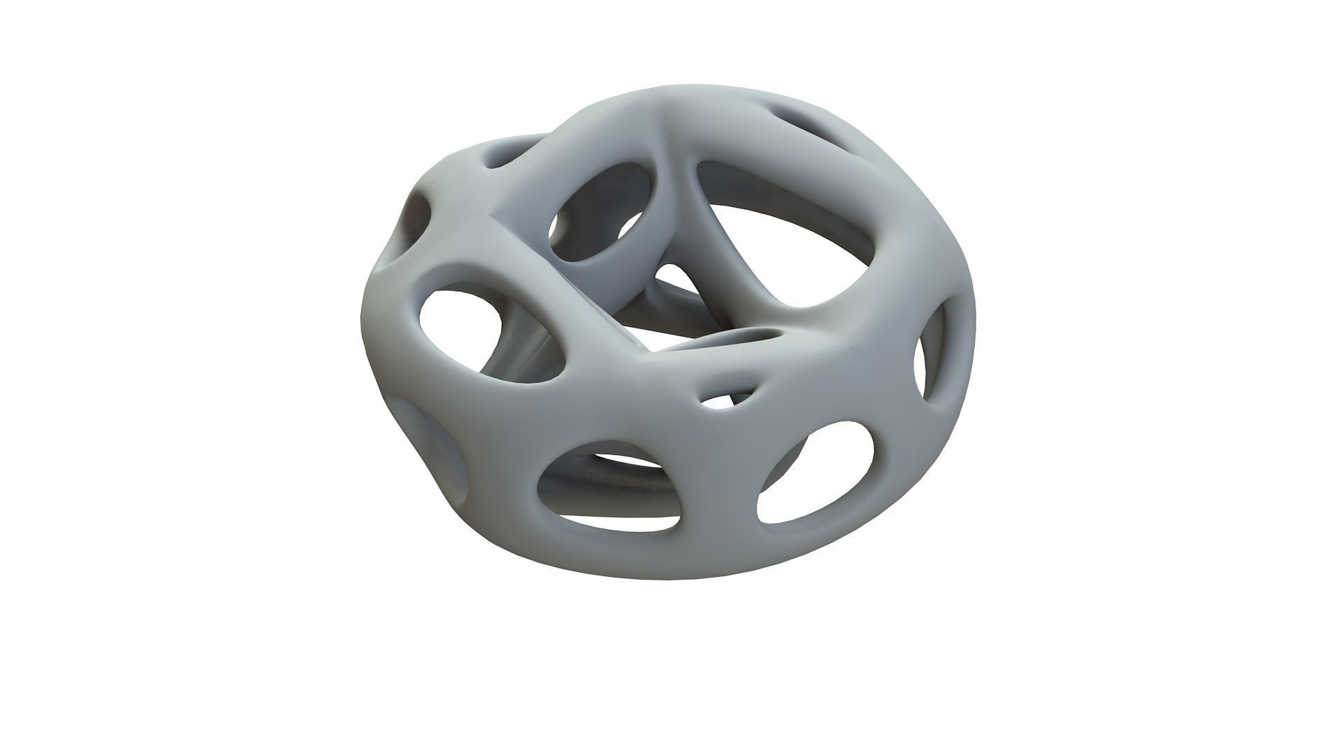 SciFi Cube Object No 66336 Low Poly Shape Low-poly 3D model_14