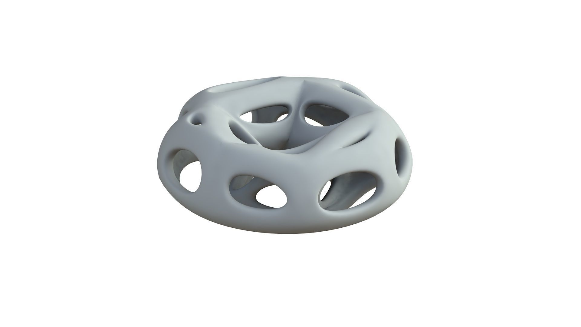 SciFi Cube Object No 66336 Low Poly Shape Low-poly 3D model_6