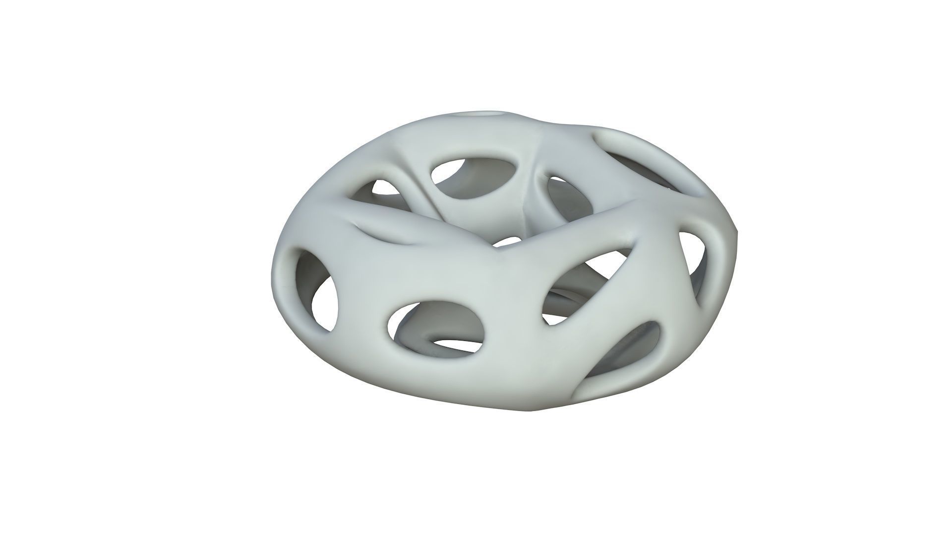 SciFi Cube Object No 66336 Low Poly Shape Low-poly 3D model_2