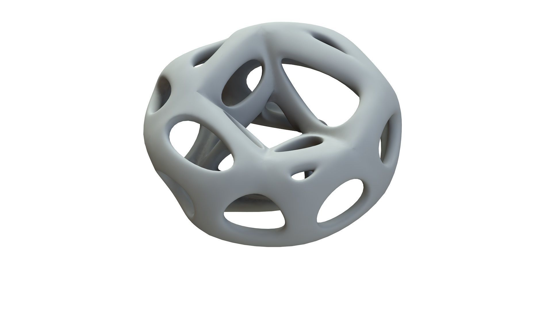 SciFi Cube Object No 66336 Low Poly Shape Low-poly 3D model_15