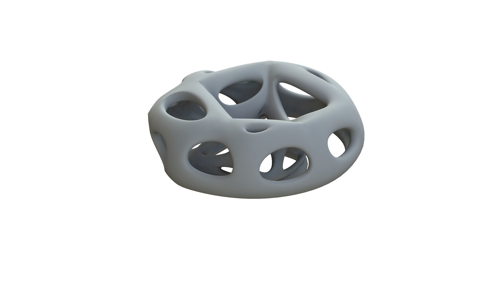 SciFi Cube Object No 66336 Low Poly Shape Low-poly 3D model_11