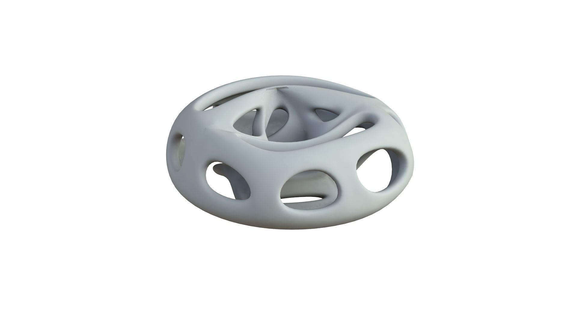 SciFi Cube Object No 66331 Low Poly Shape Low-poly 3D model_5