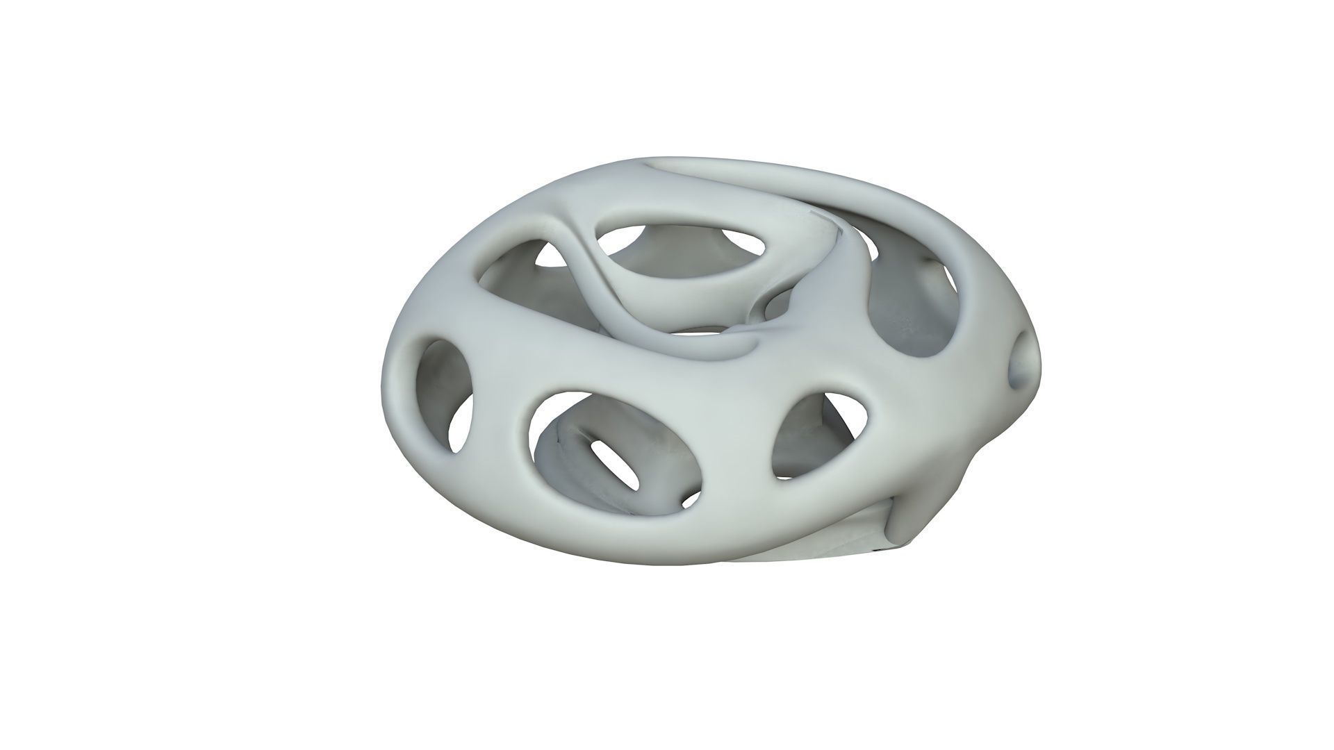 SciFi Cube Object No 66331 Low Poly Shape Low-poly 3D model_2