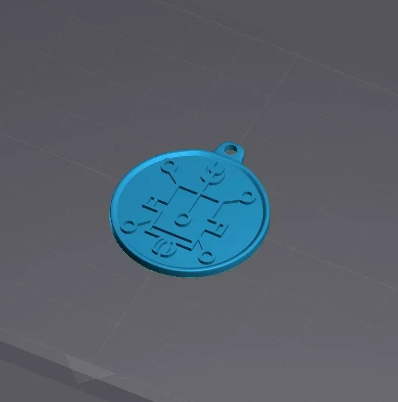 03 - Vassago Collar Goetia 3D print model