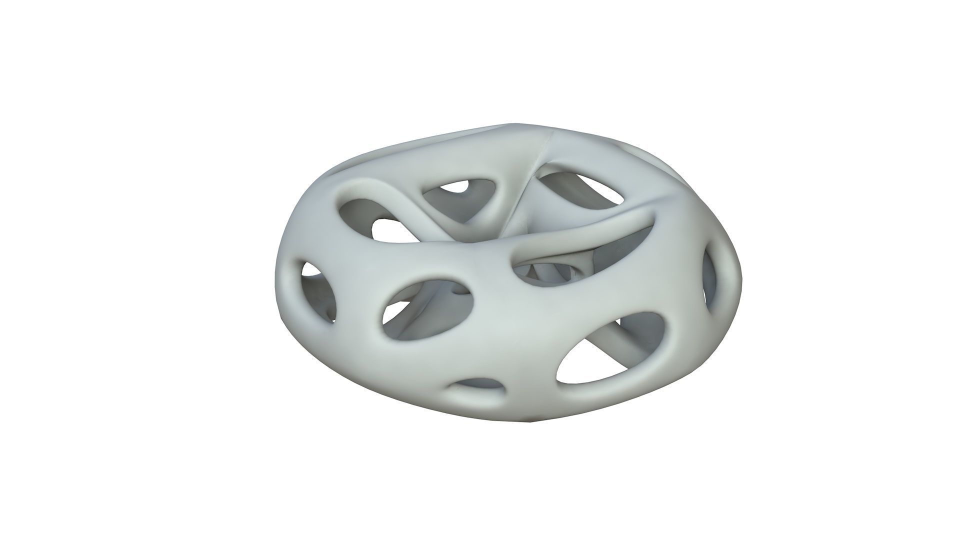 SciFi Cube Object No 66322 Low Poly Shape Low-poly 3D model_2