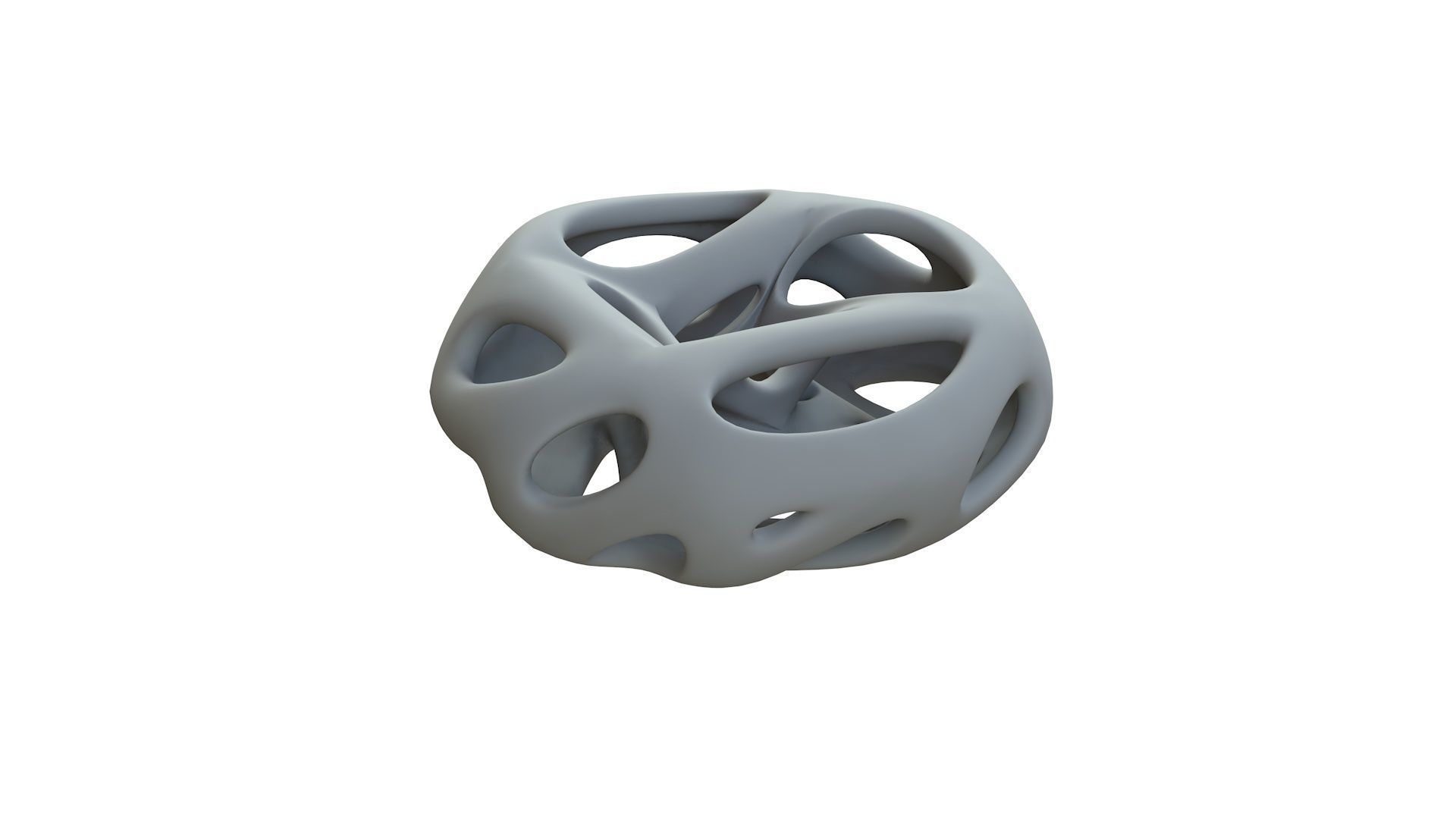 SciFi Cube Object No 66322 Low Poly Shape Low-poly 3D model_11