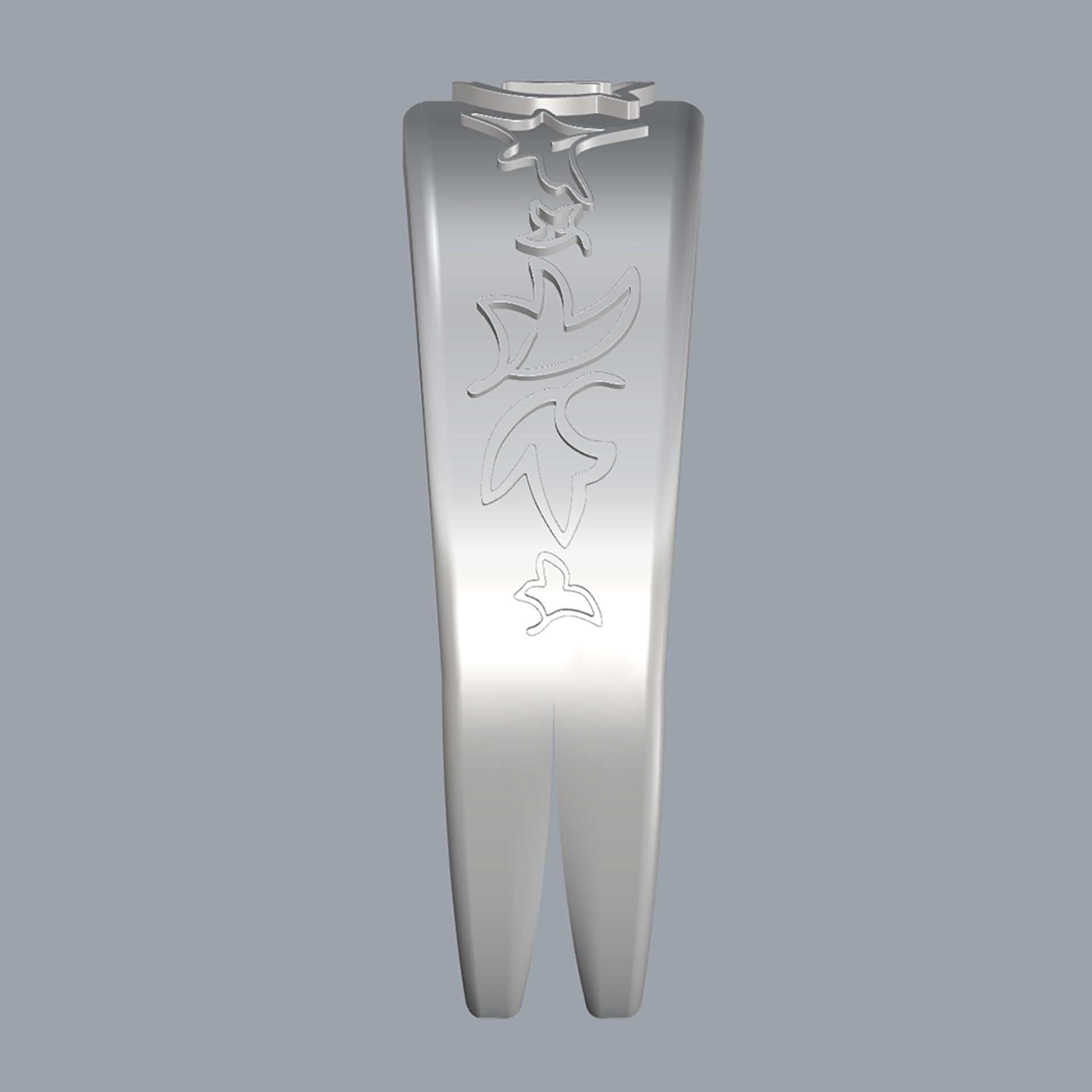 Heartstopper Ring 3D print model_7