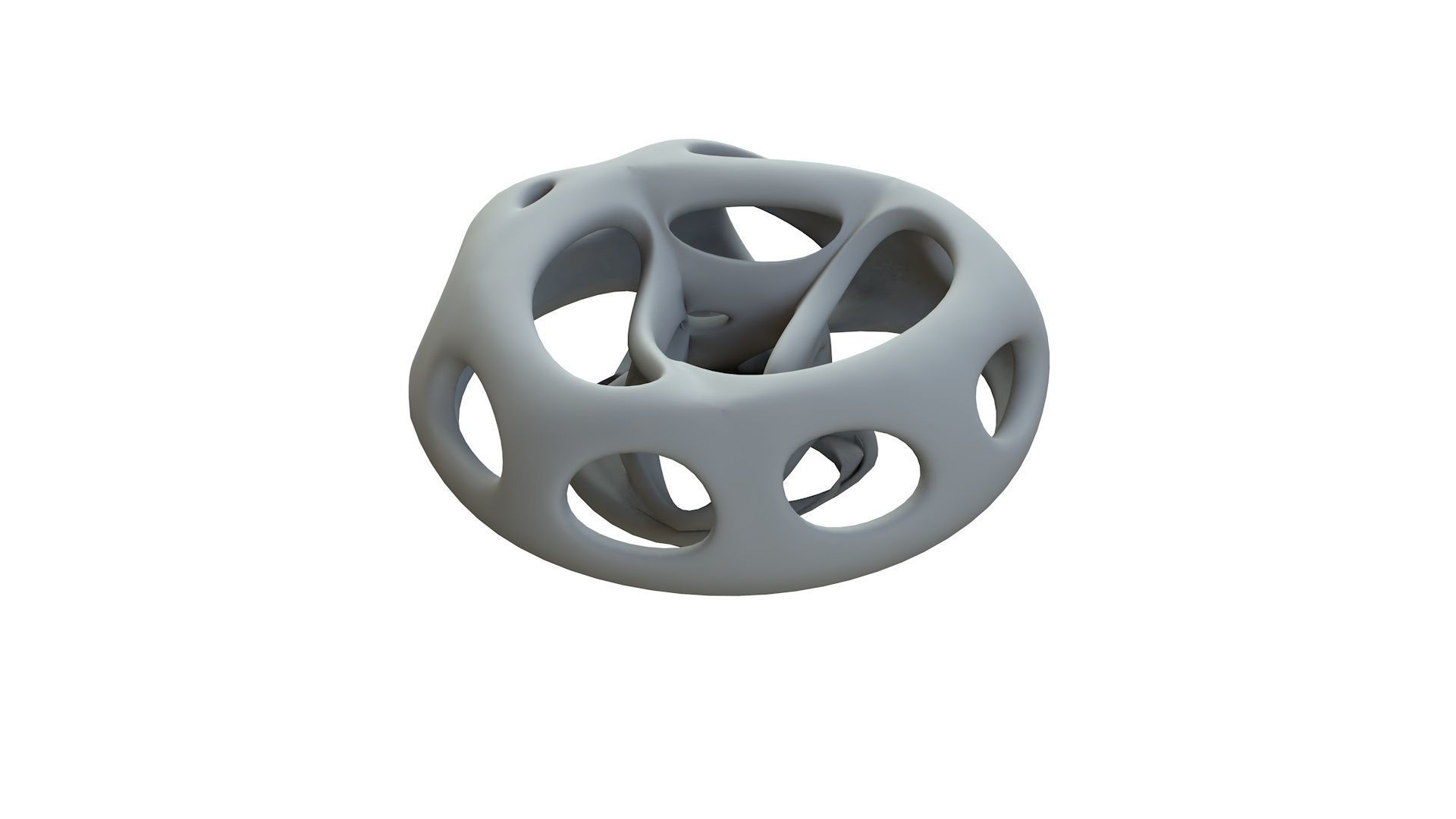 SciFi Cube Object No 66295 Low Poly Shape Low-poly 3D model_13