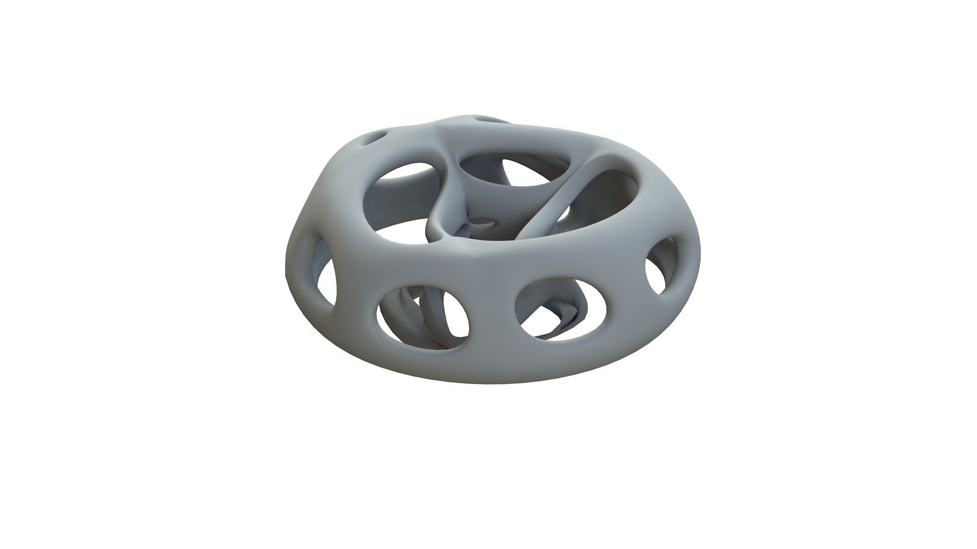 SciFi Cube Object No 66295 Low Poly Shape Low-poly 3D model_12