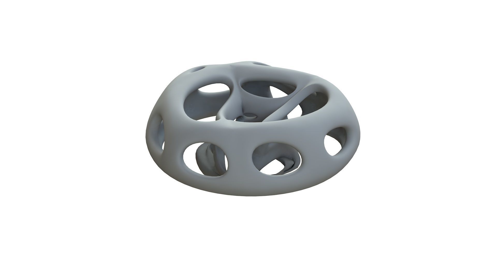 SciFi Cube Object No 66295 Low Poly Shape Low-poly 3D model_11