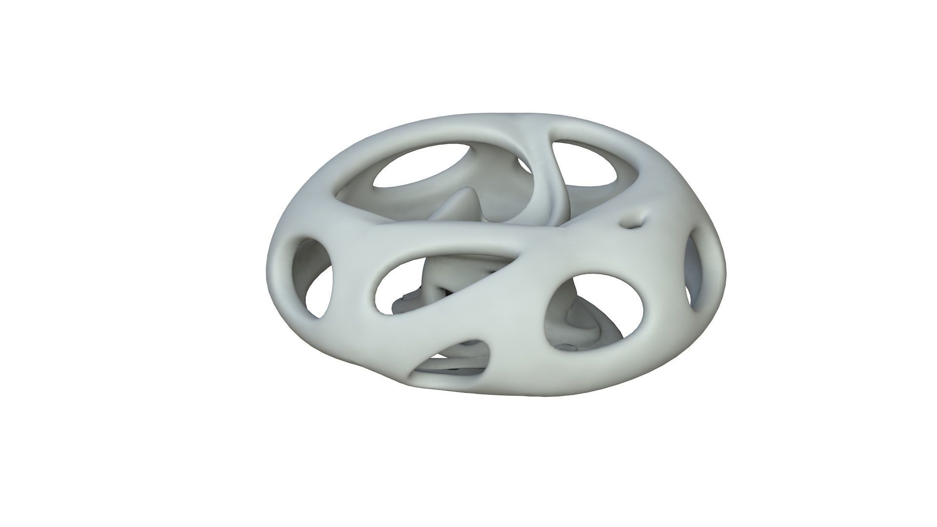 SciFi Cube Object No 66295 Low Poly Shape Low-poly 3D model_2