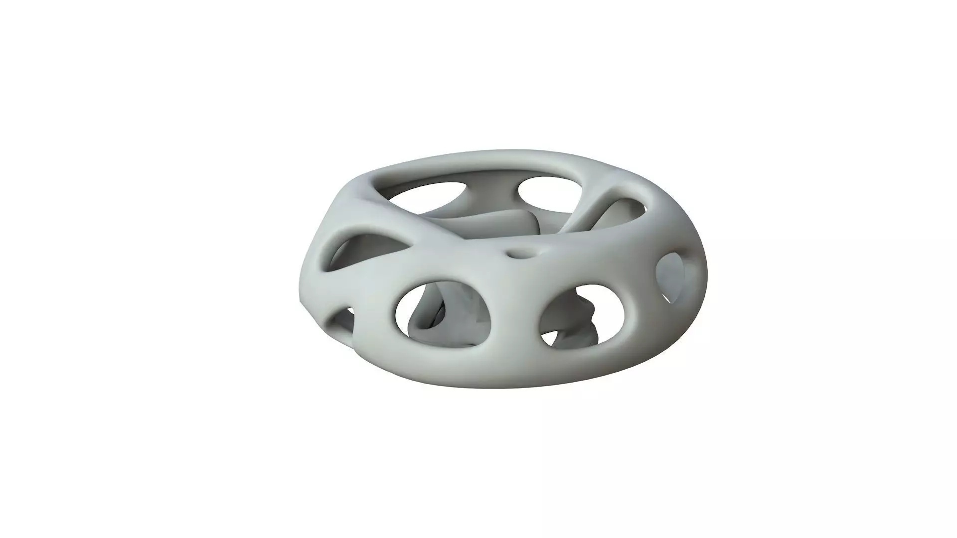 SciFi Cube Object No 66295 Low Poly Shape Low-poly 3D model_0