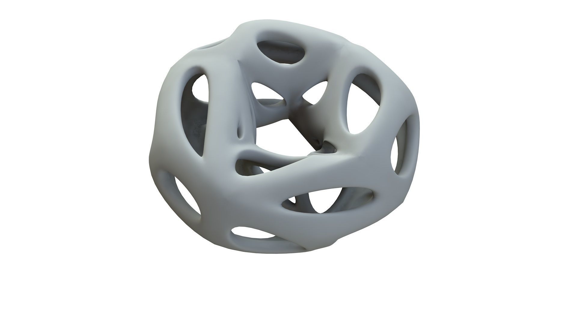 SciFi Cube Object No 66284 Low Poly Shape Low-poly 3D model_16