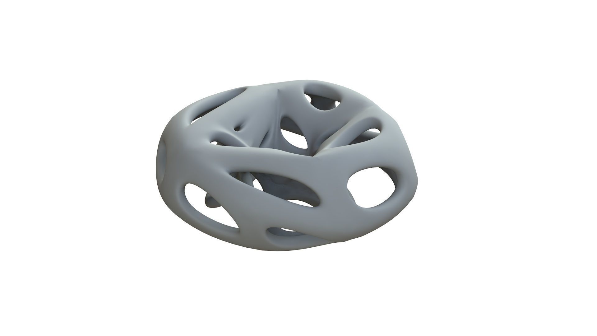 SciFi Cube Object No 66284 Low Poly Shape Low-poly 3D model_10