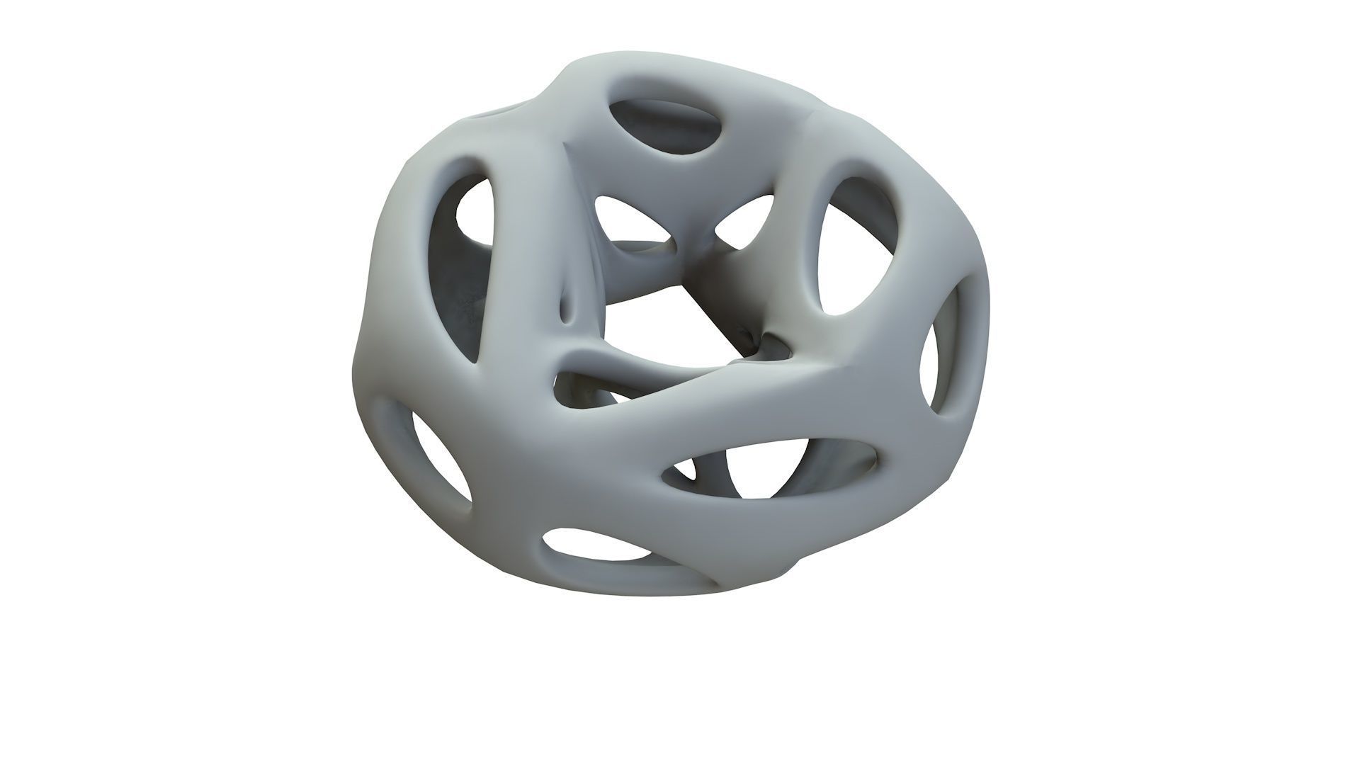 SciFi Cube Object No 66284 Low Poly Shape Low-poly 3D model_15