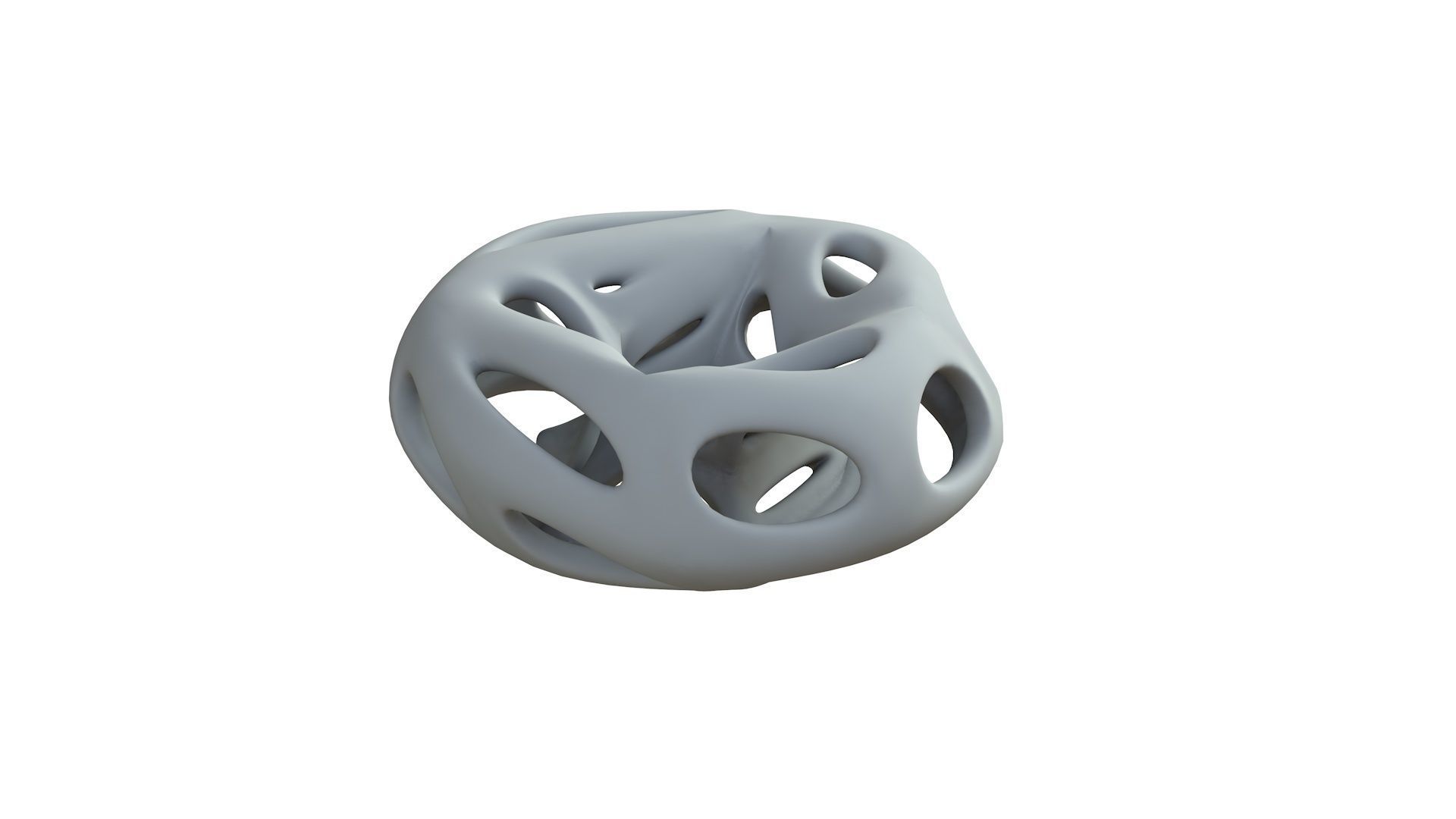 SciFi Cube Object No 66284 Low Poly Shape Low-poly 3D model_8