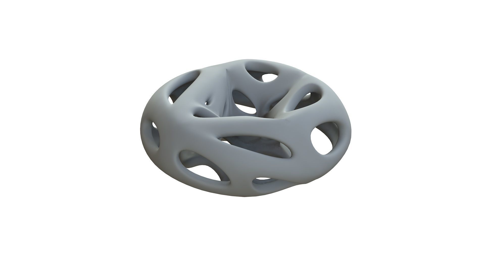 SciFi Cube Object No 66284 Low Poly Shape Low-poly 3D model_11