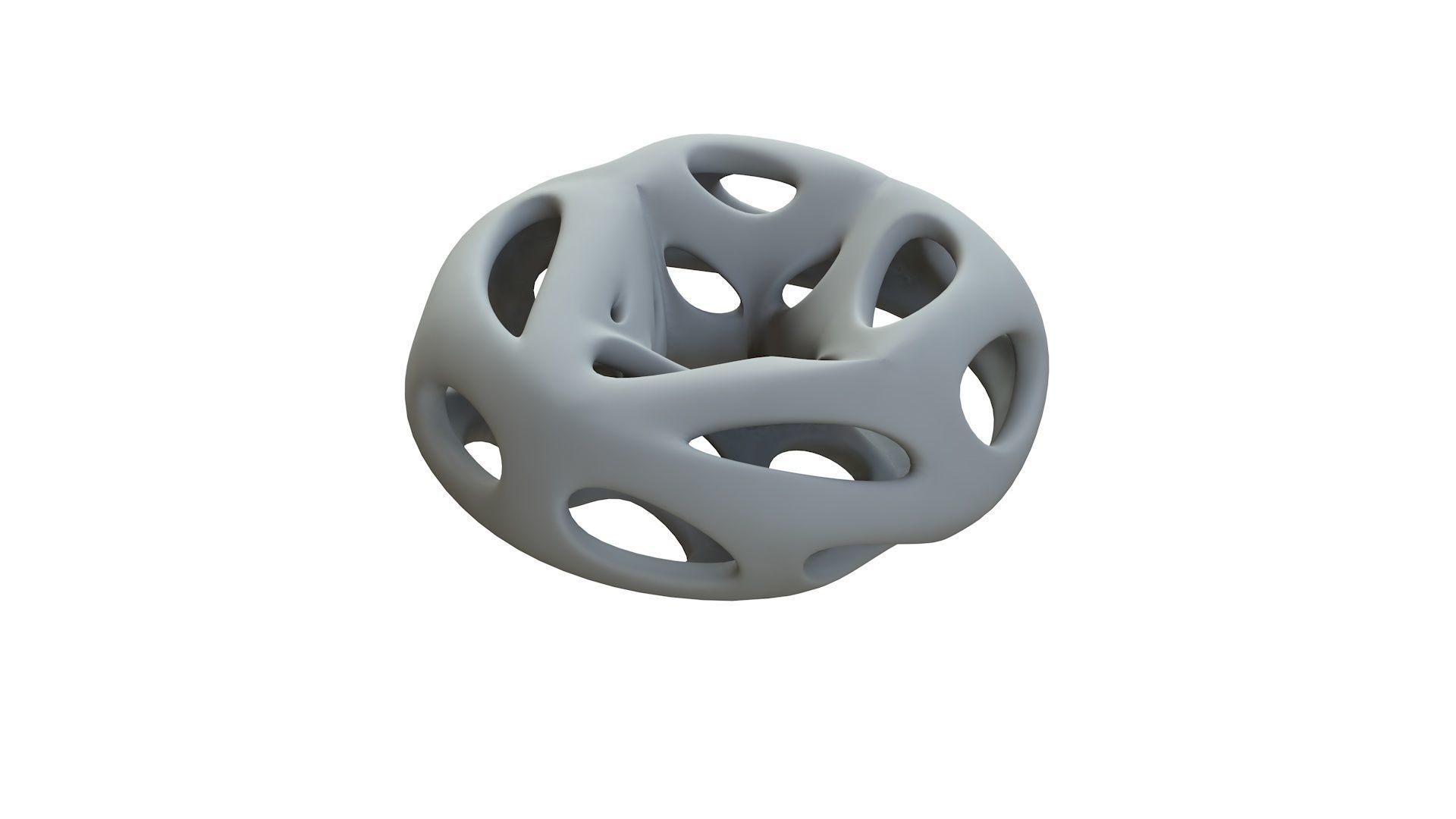 SciFi Cube Object No 66284 Low Poly Shape Low-poly 3D model_13