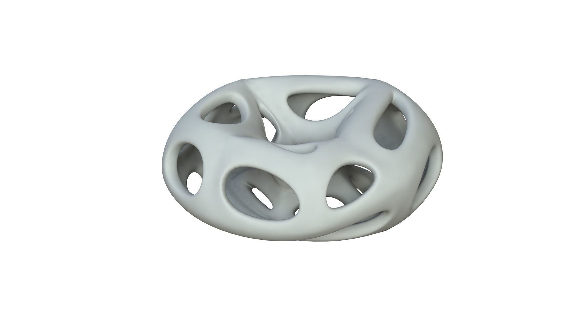 SciFi Cube Object No 66284 Low Poly Shape Low-poly 3D model_2