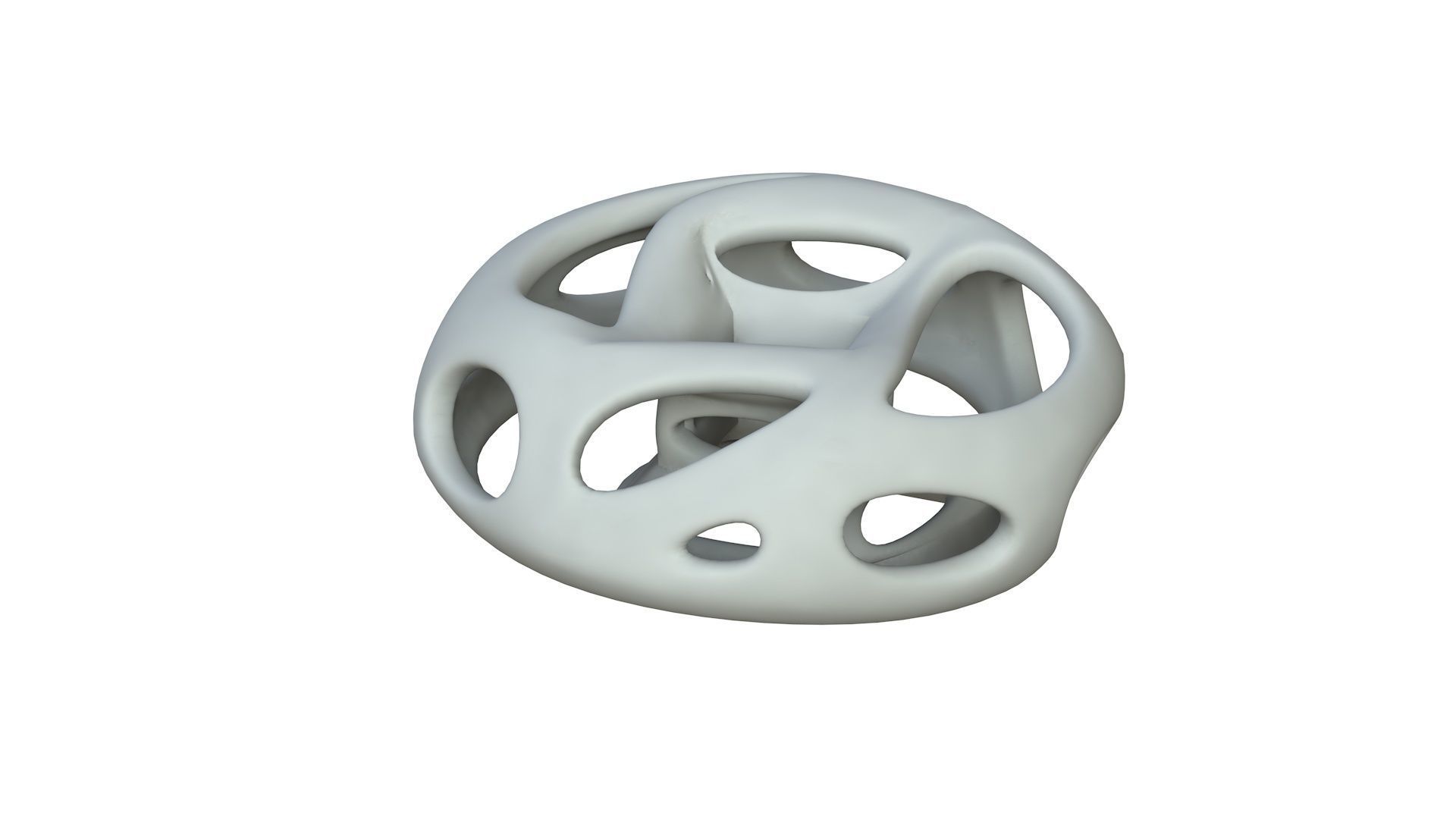 SciFi Cube Object No 66276 Low Poly Shape Low-poly 3D model_2