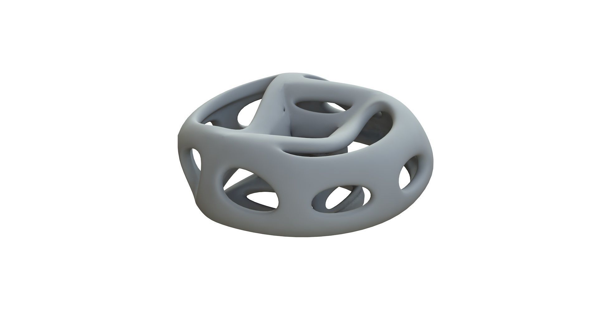 SciFi Cube Object No 66276 Low Poly Shape Low-poly 3D model_11