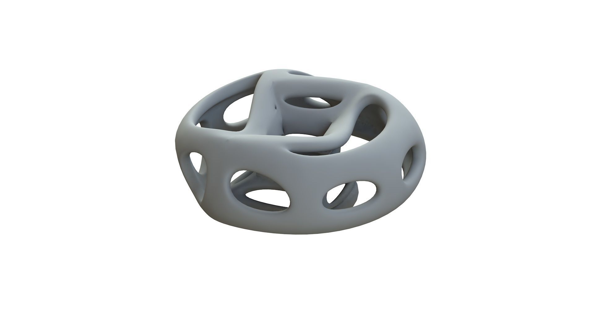 SciFi Cube Object No 66276 Low Poly Shape Low-poly 3D model_12