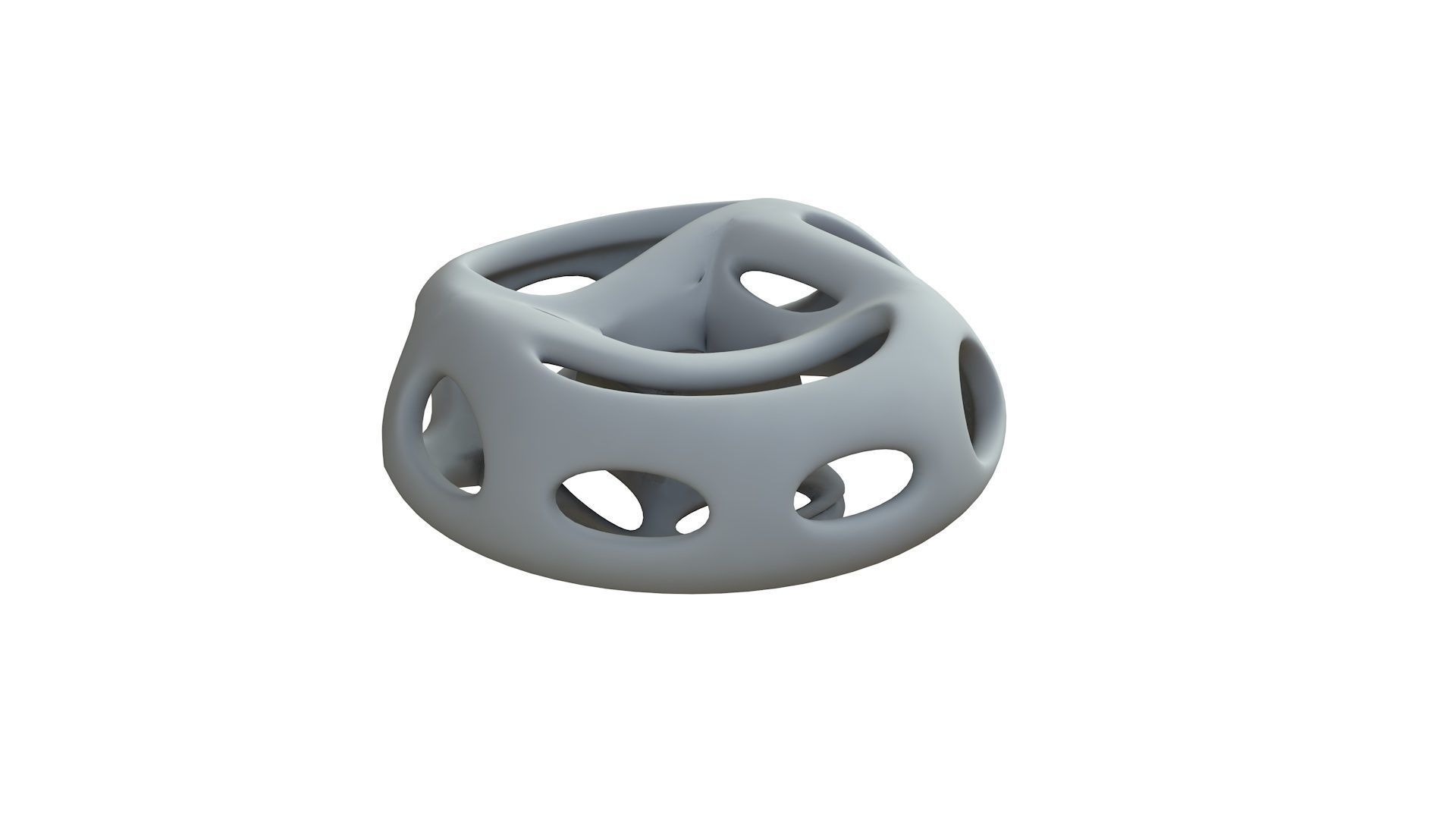 SciFi Cube Object No 66276 Low Poly Shape Low-poly 3D model_9