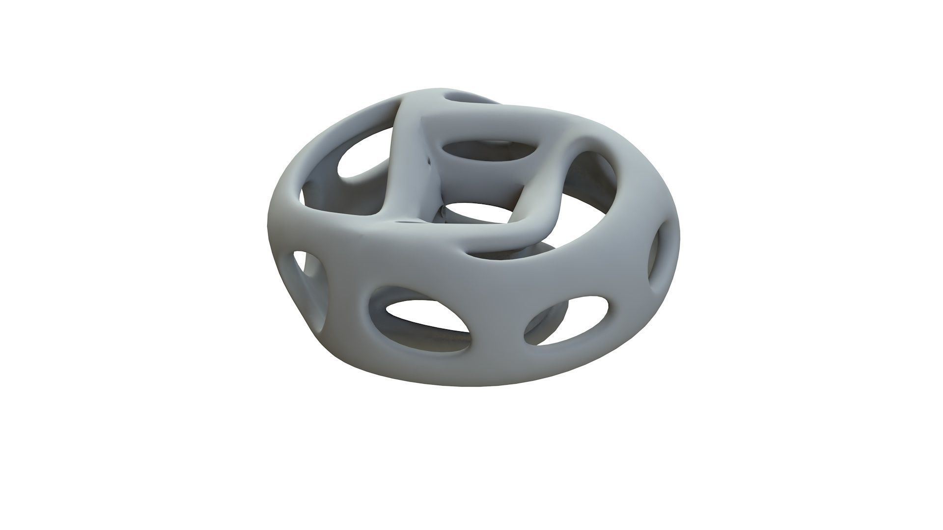 SciFi Cube Object No 66276 Low Poly Shape Low-poly 3D model_13