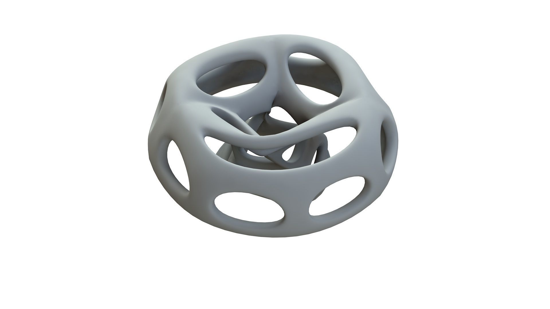 SciFi Cube Object No 66271 Low Poly Shape Low-poly 3D model_14