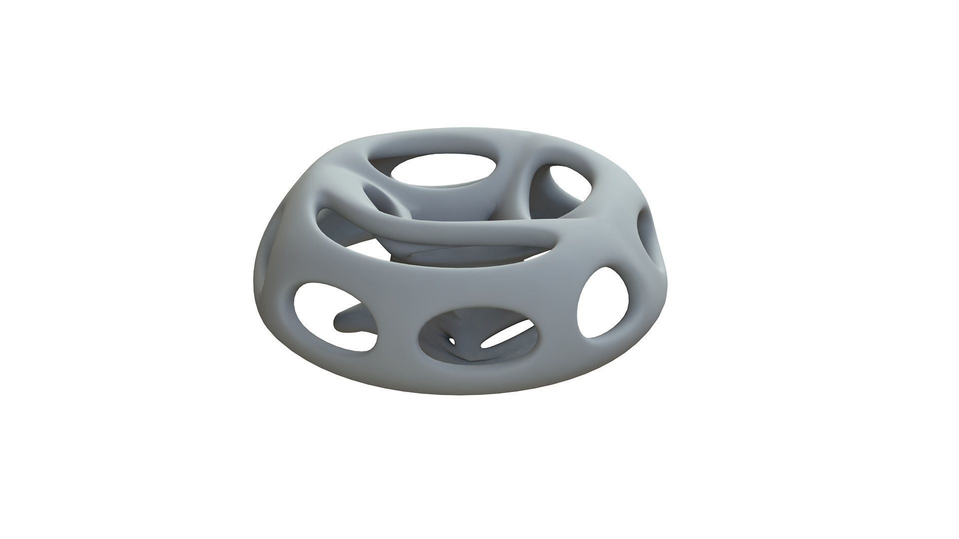 SciFi Cube Object No 66271 Low Poly Shape Low-poly 3D model_10