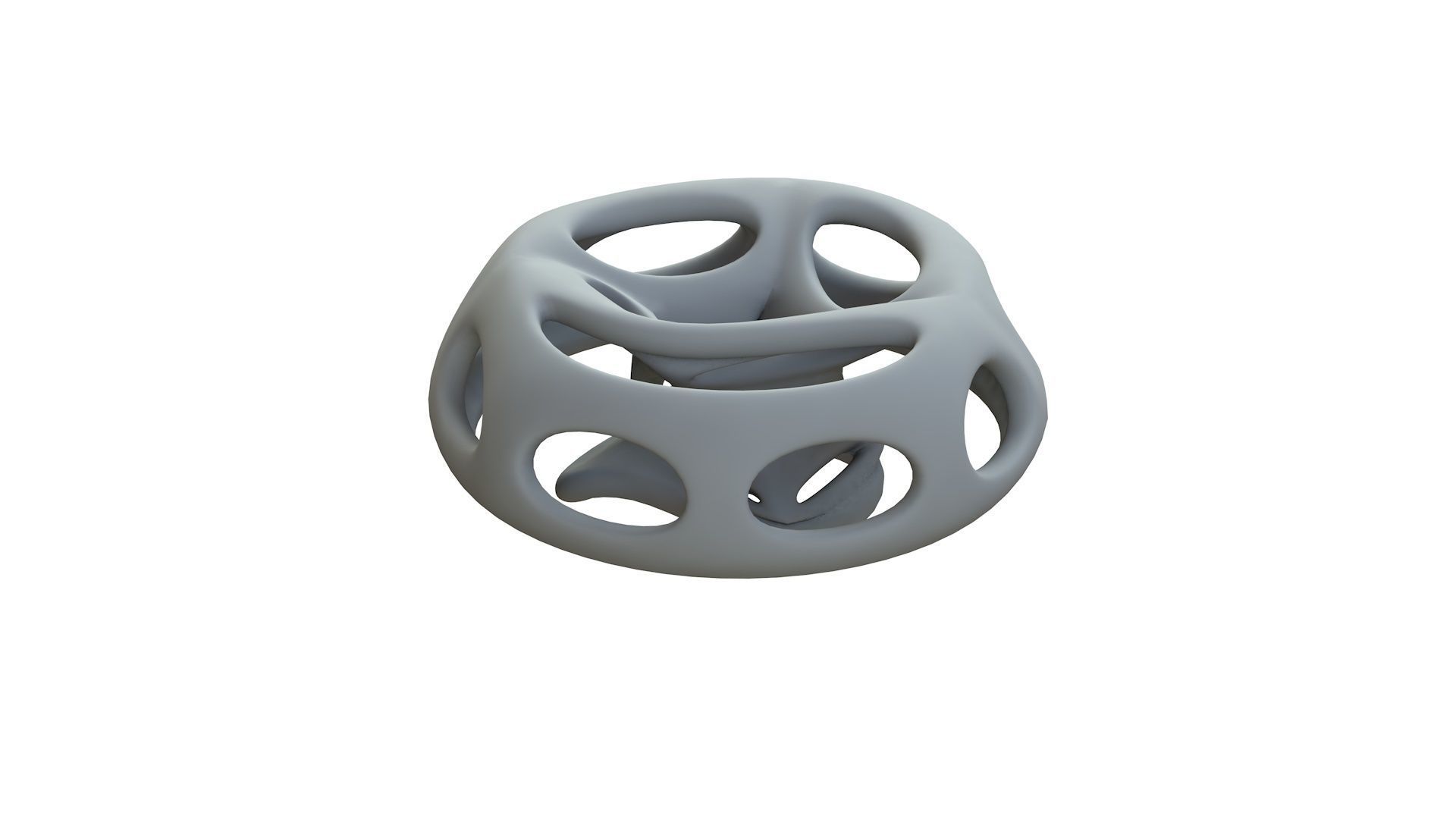 SciFi Cube Object No 66271 Low Poly Shape Low-poly 3D model_11