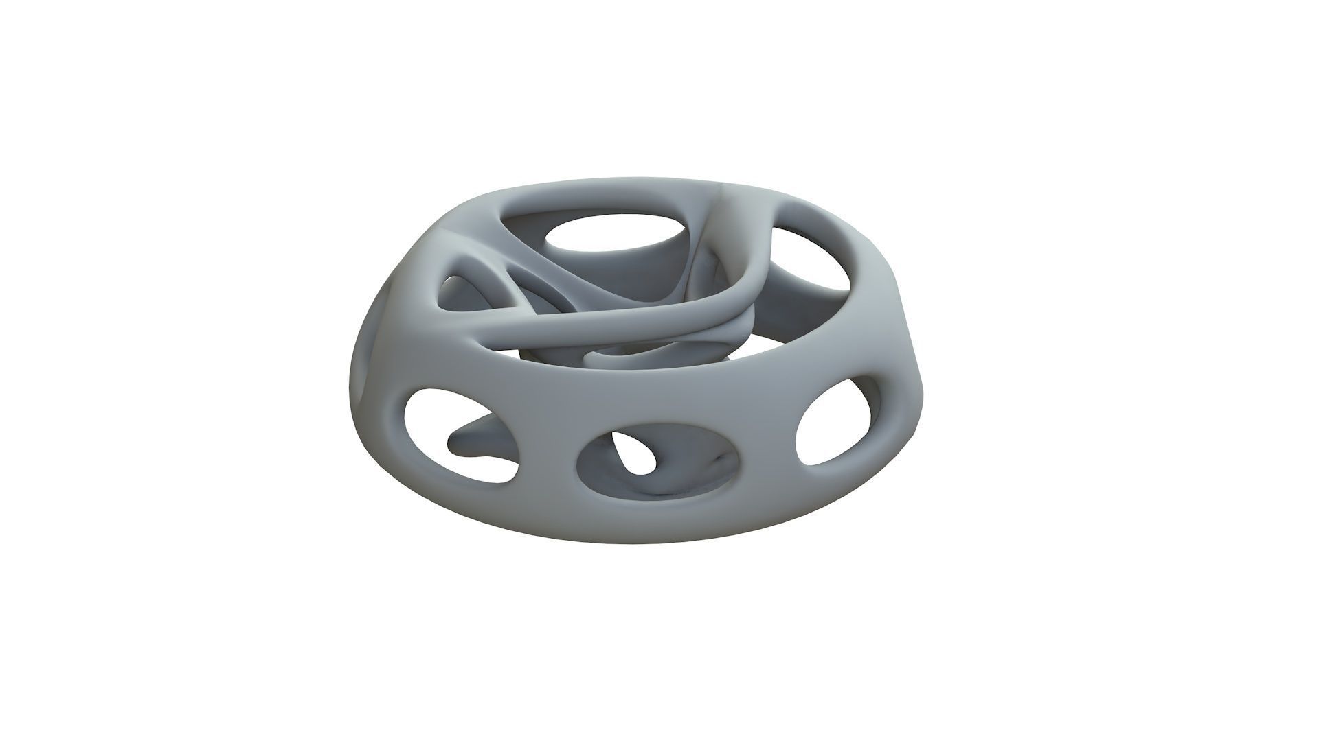 SciFi Cube Object No 66261 Low Poly Shape Low-poly 3D model_10