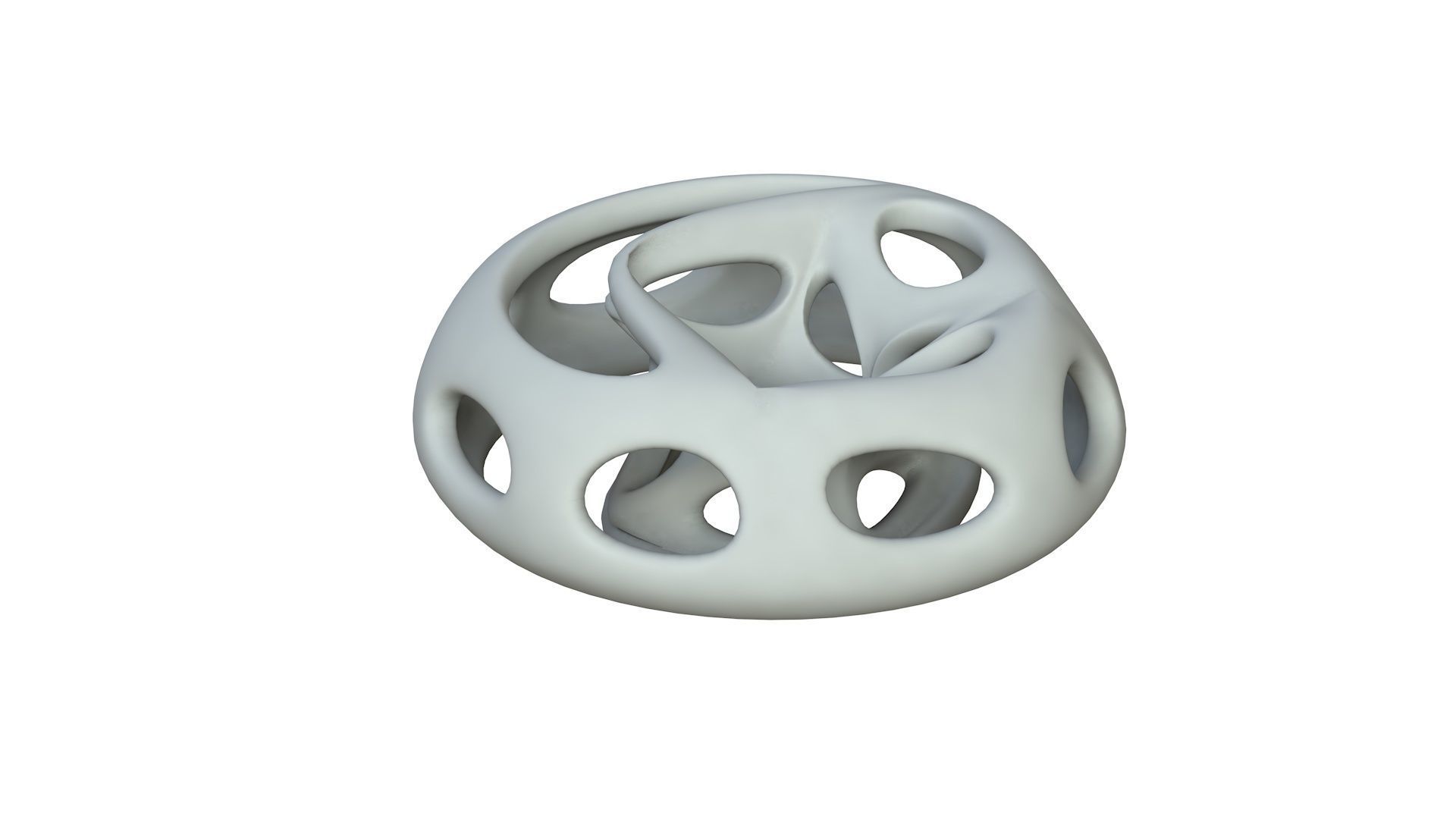 SciFi Cube Object No 66261 Low Poly Shape Low-poly 3D model_2