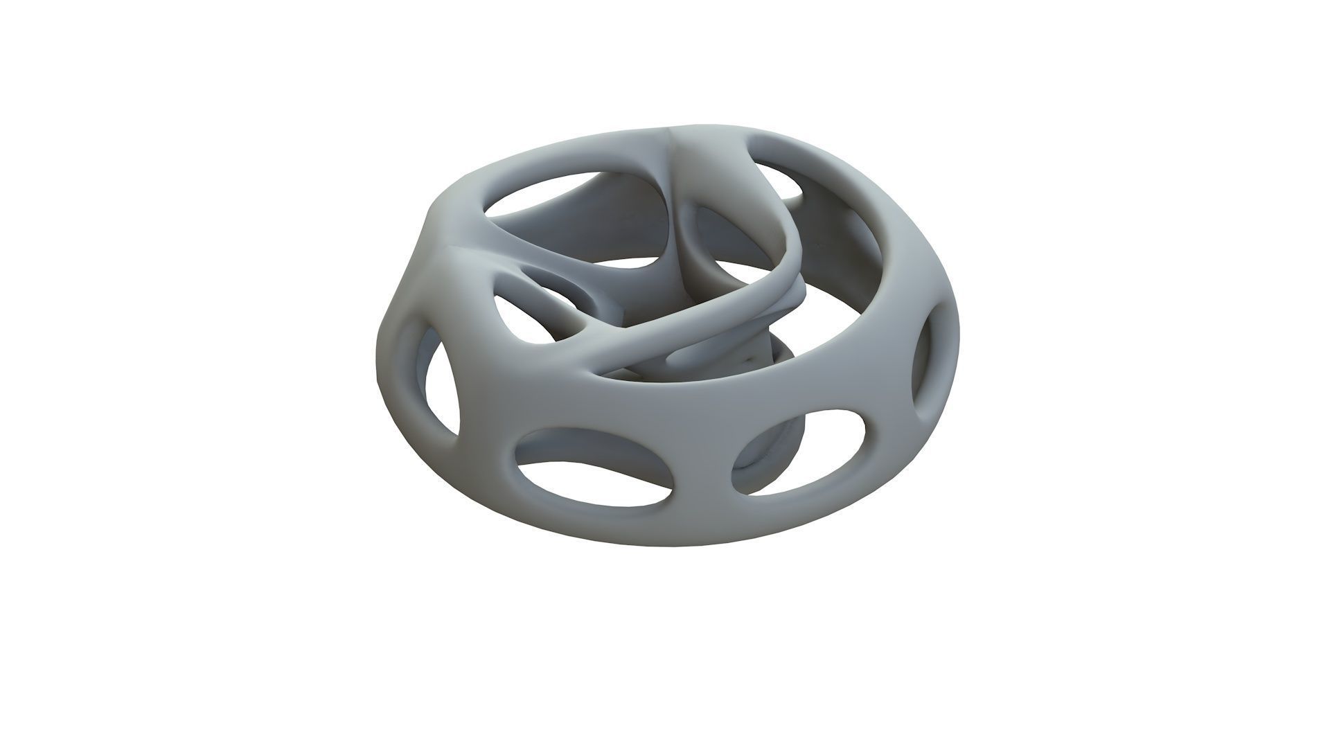 SciFi Cube Object No 66261 Low Poly Shape Low-poly 3D model_13