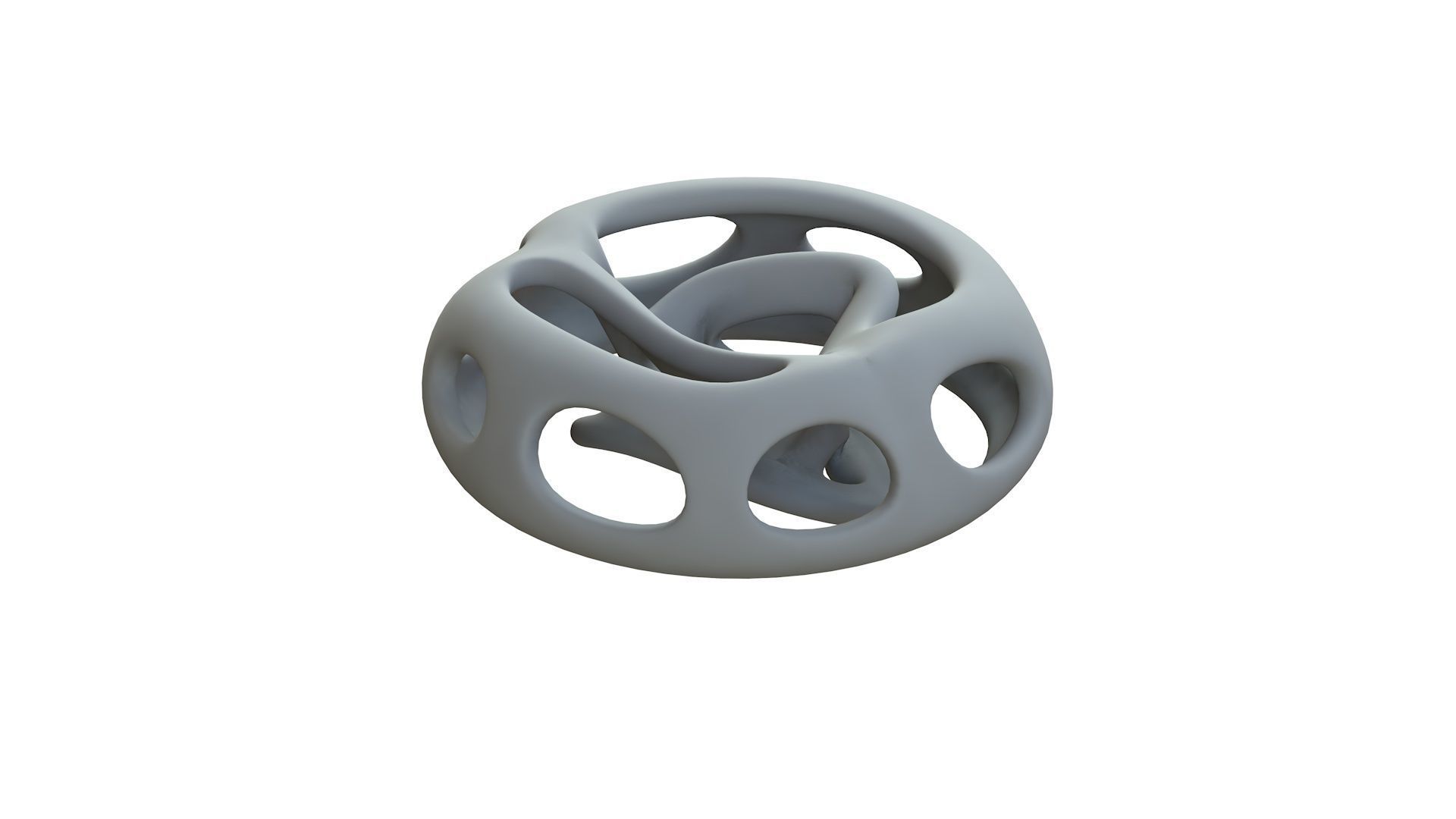 SciFi Cube Object No 66238 Low Poly Shape Low-poly 3D model_11