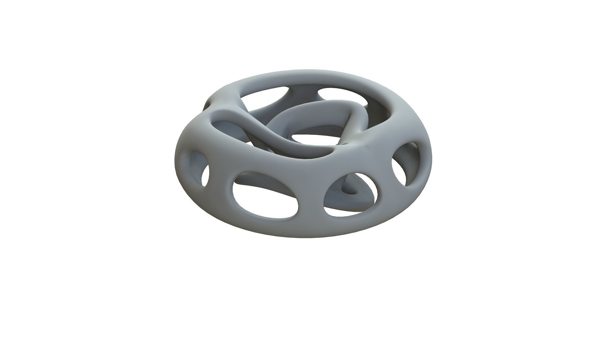 SciFi Cube Object No 66238 Low Poly Shape Low-poly 3D model_12