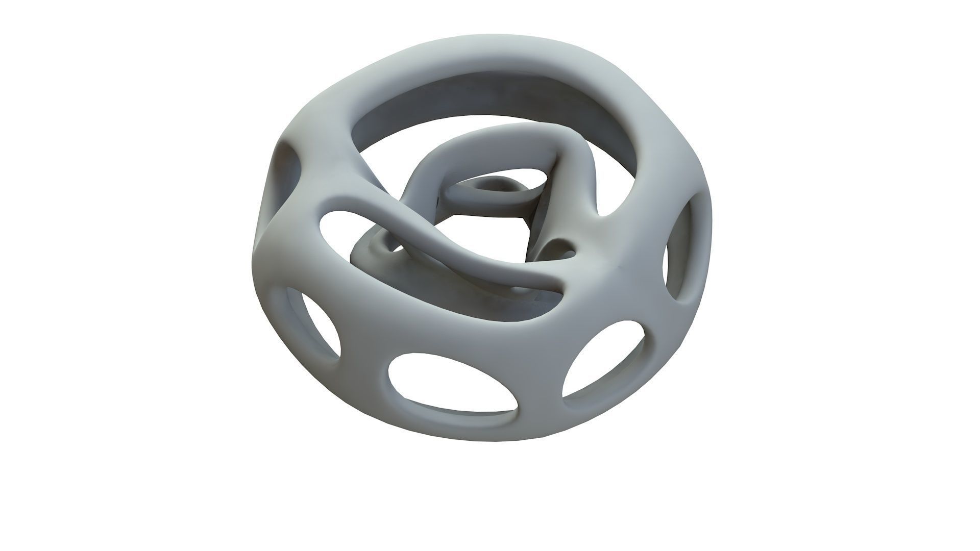 SciFi Cube Object No 66238 Low Poly Shape Low-poly 3D model_16