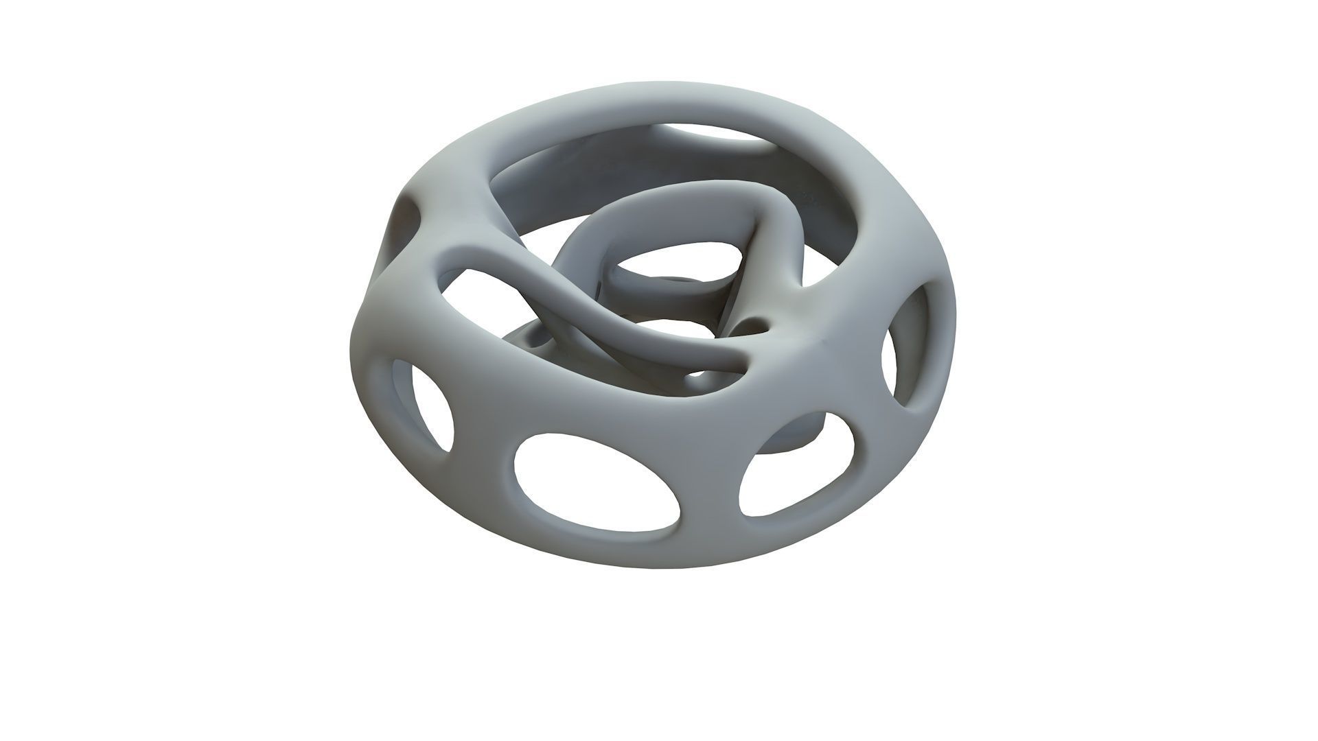 SciFi Cube Object No 66238 Low Poly Shape Low-poly 3D model_14